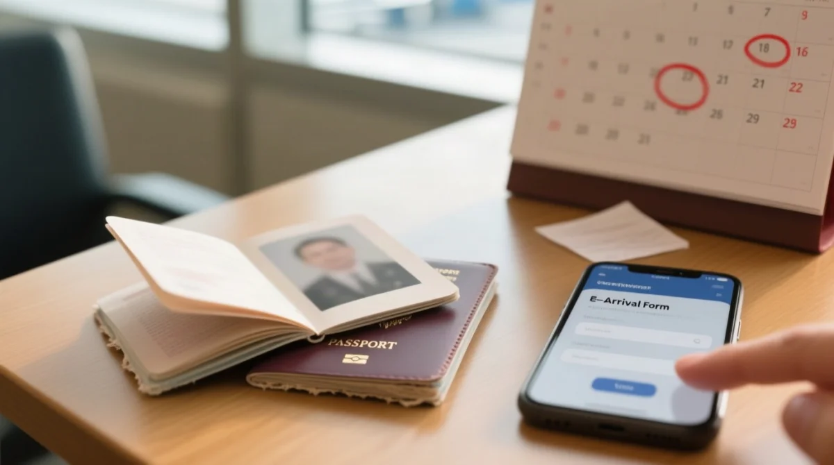 K-ETA Validity and the Mandatory 2026 e-Arrival Card